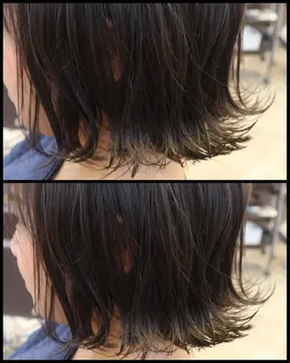 ショート カラー 土屋 ゆうこのヘアスタイル