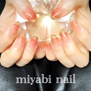 ネイル miyabi nail 桂川駅近くのネイルデザイン