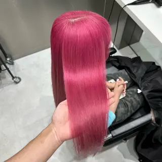 ロング カラー 💫艶ハイトーン×髪 質改善💫リュウトのヘアスタイル