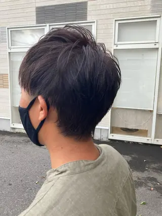 ショート カラー メンズ 山田 ひかりのヘアスタイル