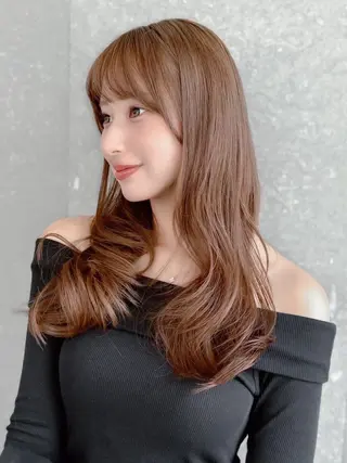 セミロング 失敗しないレイヤー/ 顔まわり☀️しゅうとのヘアスタイル