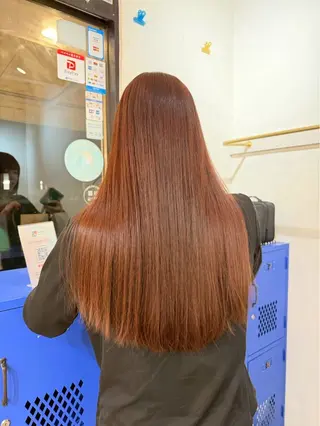 ロング カラー LUCK ユナのヘアスタイル