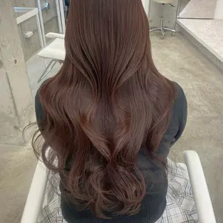 ロング 韓国レイヤー/透明感 カラー🦋mioのヘアスタイル