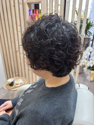 ショート パーマ akane/大和田 駅/ Garanceのヘアスタイル