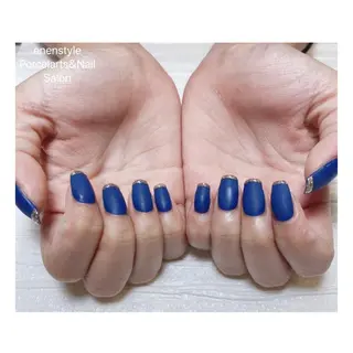 ミディアム ネイル 🐾enen style 🐾のネイルデザイン