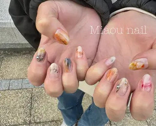 ネイル Miaou nail ミャウ ネイルのネイルデザイン
