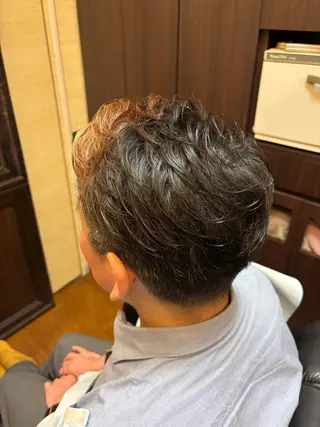 メンズ 竹内 美桜のヘアスタイル