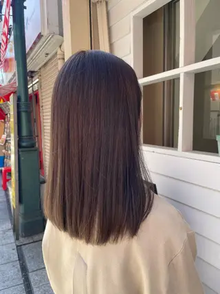 ミディアム ハイレート🤍🫧 池田のヘアスタイル