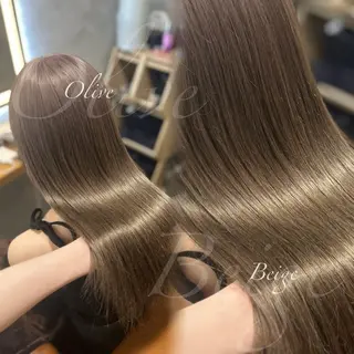 ロング カラー 赤みなし ×透明感🫧YUNAのヘアスタイル