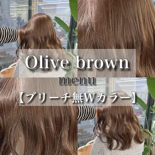 セミロング カラー ヘアアレンジ 韓国ヘア指名率 No. 1小堀京介のヘアスタイル