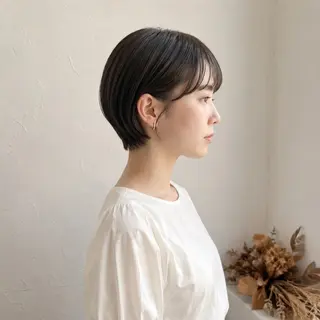 ショート カラー 竹内 穂乃佳のヘアスタイル