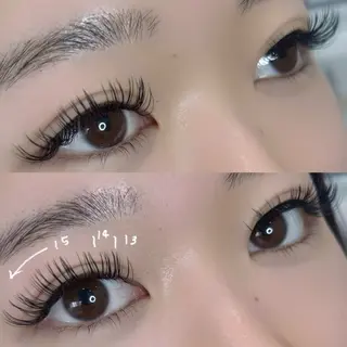 マツエク・マツパ 中野 恵美菜のマツエク・マツパデザイン