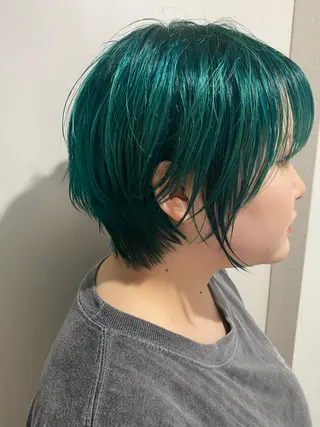 ショート クドウ タイキのヘアスタイル
