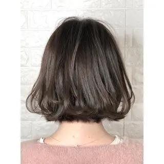 ショート カラー 髪質改善特化KIZU /ブリーチ縮毛矯正のヘアスタイル