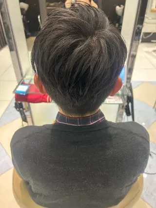 メンズ 靍田 楓華のヘアスタイル