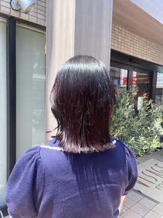 ミディアム 木村 真奈のヘアスタイル