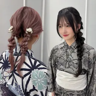 ヘアアレンジ 兼岡 ひかりのヘアスタイル