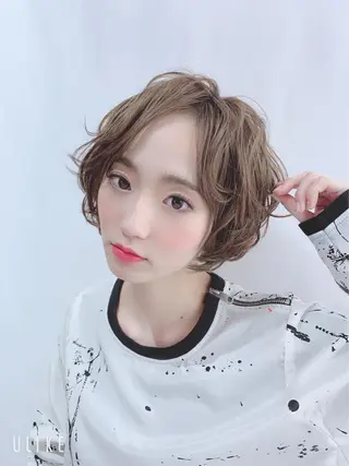 ショート カラー 💈髪質改善メニュー 佐藤 萌💈のヘアスタイル