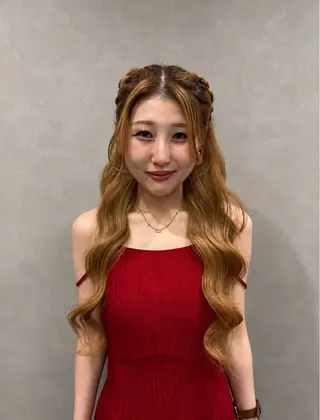 ヘアアレンジ 透明感カラー💎 アレンジ🩰Rimiのヘアスタイル