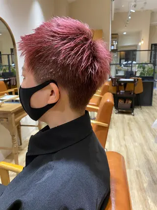 ショート メンズ 田中 美沙希のヘアスタイル