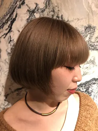 ショート 藤井 さと実のヘアスタイル