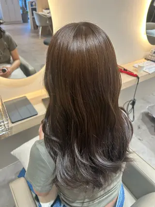 ロング カラー aiko🥣🧚🏻 【blanc】のヘアスタイル