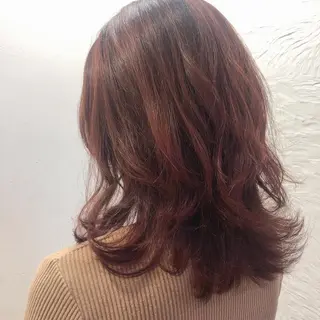 ミディアム 韓国美容室出身 🌹Sana/梅田のヘアスタイル