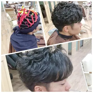 ショート パーマ メンズ Shingo #パーマのヘアスタイル
