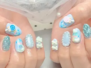 ネイル マジック ミラーのネイルデザイン
