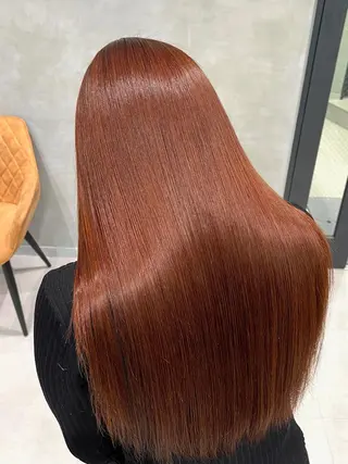 ロング カラー うる艶カラー 顔周りカット♡ikuのヘアスタイル