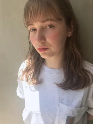 ロング 透明感カラー🌿ボブ ✨飛田 ケイのヘアスタイル