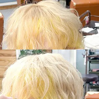 ショート カラー メンズ かんばら りょーいのヘアスタイル