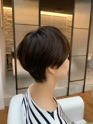 ショート 奈良 優輝のヘアスタイル