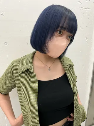 ミディアム カラー 🫧‪Ameri🫧 Emma ecoleのヘアスタイル