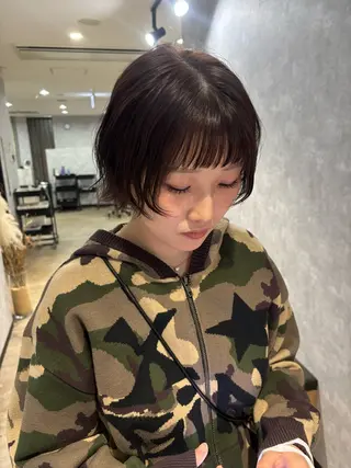 ショート カラー 🌐NATSUMI 🌐【寒色カラー】のヘアスタイル