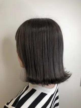 ミディアム カラー 【透明感、艶髪】西村 有司のヘアスタイル