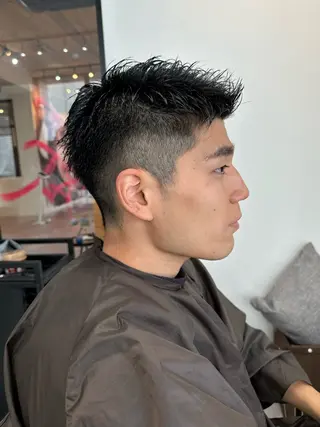 メンズ メンズカット クドウユウキのヘアスタイル