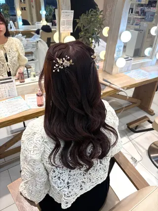 ロング ヘアアレンジ 🍒Natsuka /ガーリー/アレンジのヘアスタイル