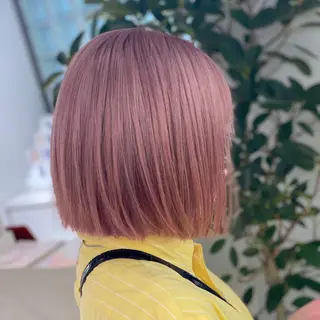ショート カラー ブリーチ特化 梅田本多翔のヘアスタイル