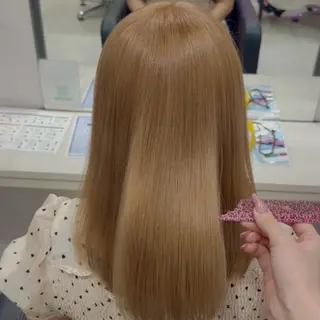 ロング カラー 🦋REISA🦋 エクステ×ハイトーンのヘアスタイル