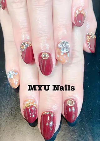 ネイル ニュアンスネイル🌈 MYU Nailsのネイルデザイン