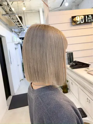 ショート カラー GiseL 博多筑紫口店のヘアスタイル