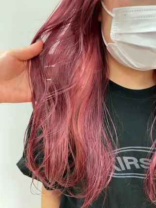 ロング カラー ヘアアレンジ 🍒KIKUCHI KANAE🍒のヘアスタイル