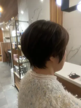 ショート 村中 逸紀のヘアスタイル