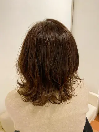 ミディアム 石井 佑樹のヘアスタイル