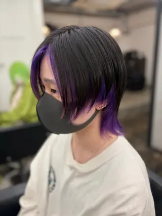 ショート 新宿💜ブリーチ 🩷HIKARUのヘアスタイル