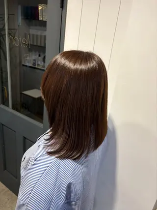 ミディアム り おのヘアスタイル