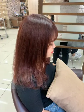 ミディアム 羽エクステ🪽 🤍まき🤍のヘアスタイル