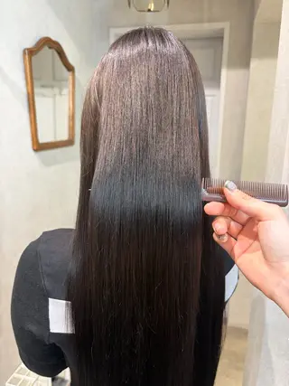 ロング カラー 透明感カラー🫧🎀 まりなのヘアスタイル