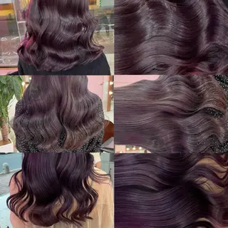 ロング ワンズリー中明度 店舗公式のヘアスタイル